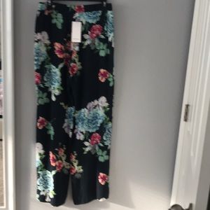 Karen Kane Floral pants